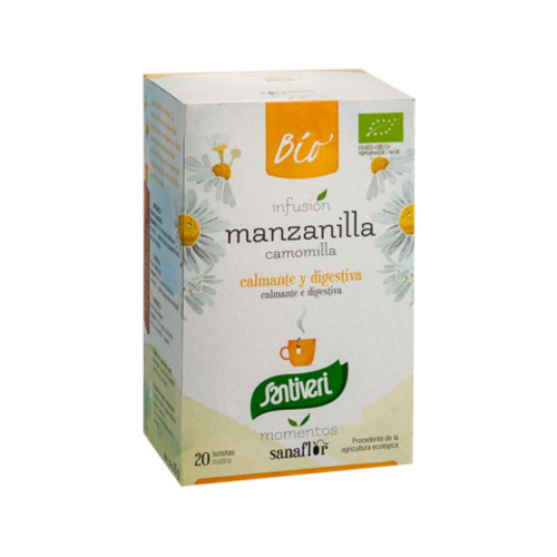Sanaflor Inf. manzanilla BIO 20 filtros SANTIVERI
