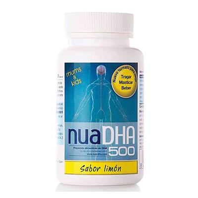 Dha masticable limón 500 30caps NUA