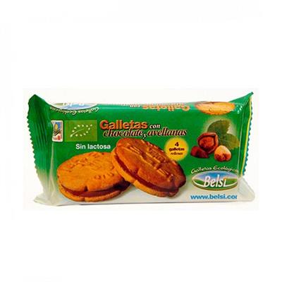Galletas rellenas de choco y avellana 70g BELSI