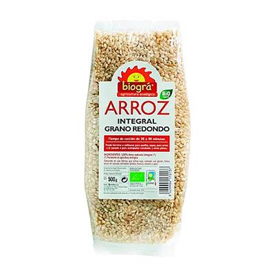 Arroz integral redondo BIO 500g BIOGRA