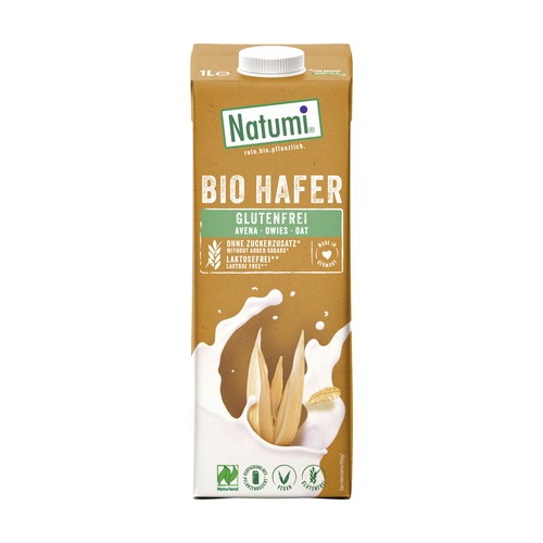 Bebida de avena sin gluten 1L NATUMI