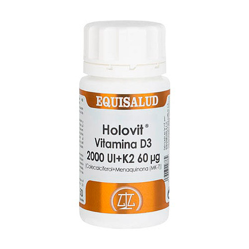Holovit Vitamina D3 2.000 Ui (Colecalciferol) 50caps EQUISALUD