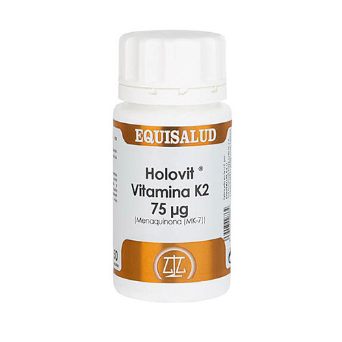 Holovit Vitamina K2 75 (Menaquinona (Mk-7) 50caps EQUISALUD