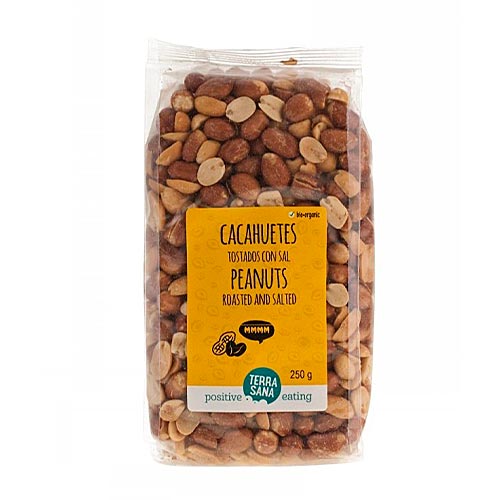 Cacahuetes con cáscara BIO 330g TERRASANA