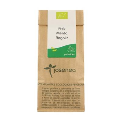 Anis, menta, regaliz BIO 10 filtros JOSENEA