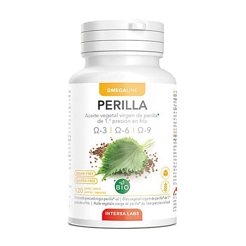 Aceite vegetal de perilla BIO 120 perlas INTERSA