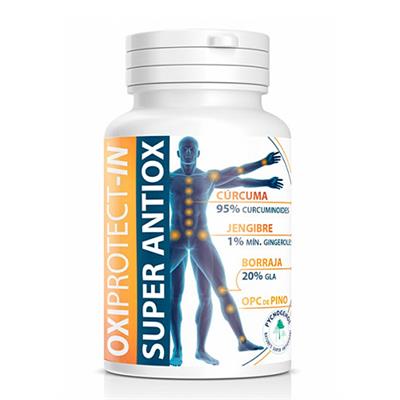 Oxiprotect-in super antiox (Pycnogenol+curcumina) 60 perlas INTERSA