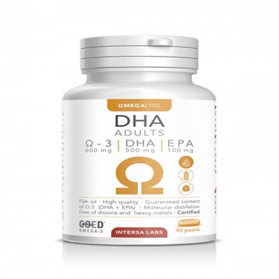 DHA adultos 90 perlas INTERSA