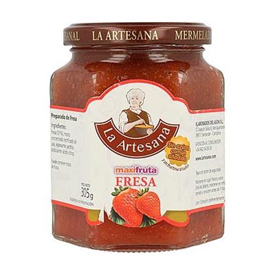 Maxi fruta de fresa sin fructosa 305g LA ARTESANA