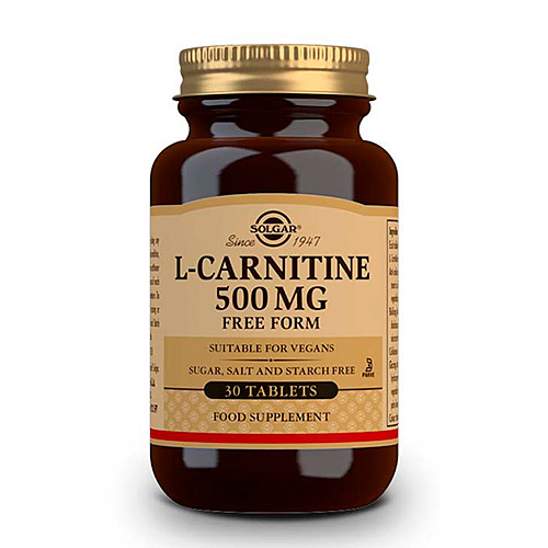 L-Carnitina 500mg 30comp SOLGAR