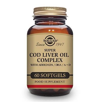 Super cod liver oil complex 60 perlas SOLGAR