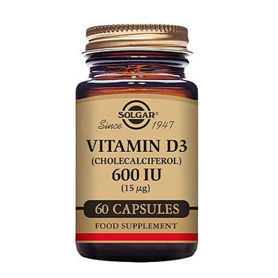 Vit D3 600UI (15mcg) 60caps SOLGAR
