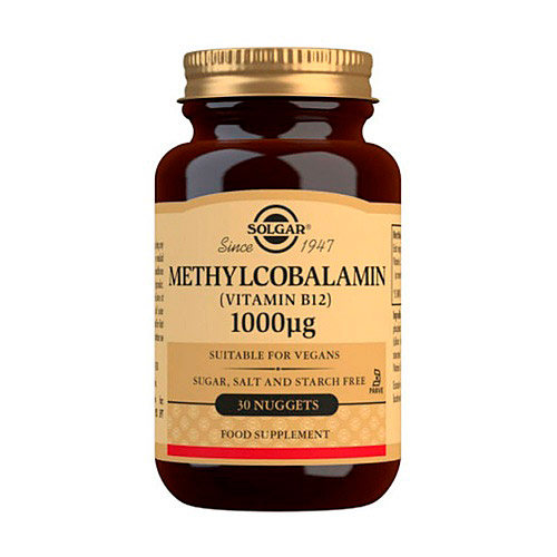 Metilcobalamina 1000mcg 30comp SOLGAR