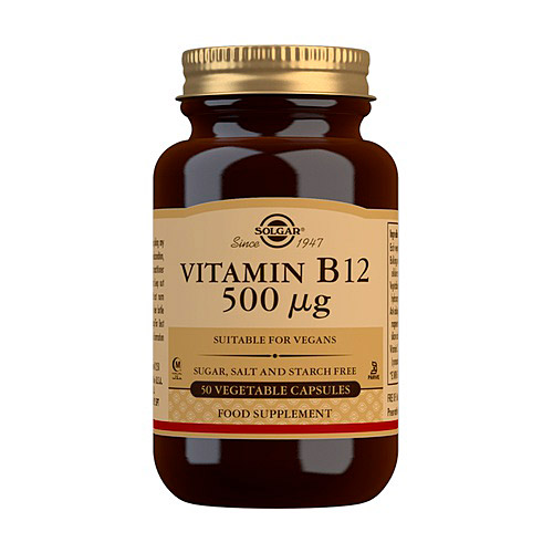 VIT B12 500mcg (Cianocobalamina) 50caps SOLGAR