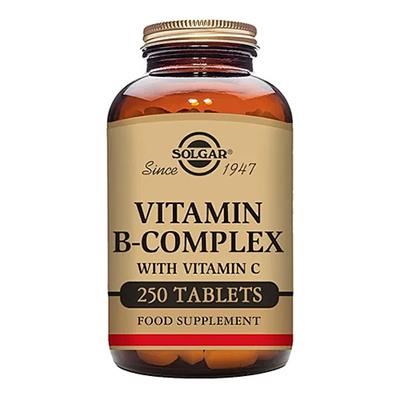 B-Complex con Vit C 250comp SOLGAR