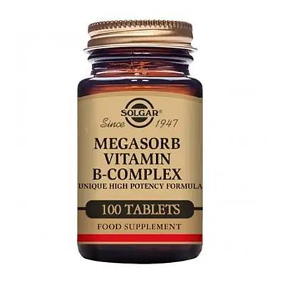 Megasorb B-complex 50 100comp SOLGAR