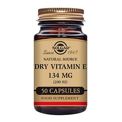 Vit E seca 200Ui (134mg) 50caps SOLGAR