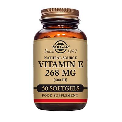 Vit E 400Ui (268mg) aceite 50 perlas SOLGAR