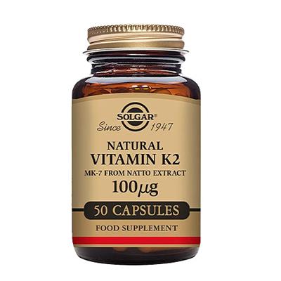 Vit K2 100mcg 50caps SOLGAR