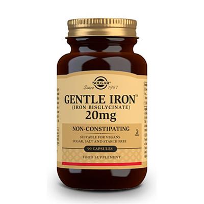 Hierro Gentle 20mg 90caps SOLGAR