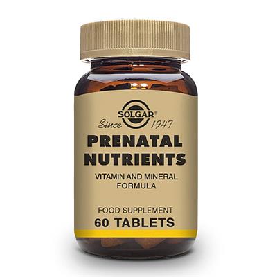 Nutrientes Prenatales 60comp SOLGAR