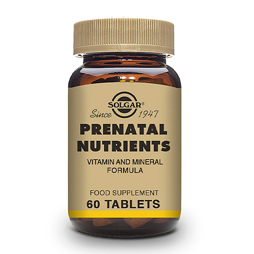 Nutrientes Prenatales 60comp SOLGAR