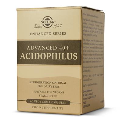 Ava.40+acidophilus 60caps SOLGAR