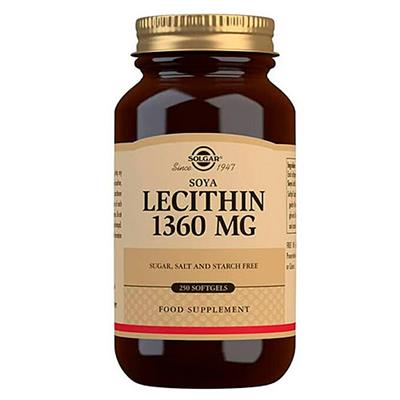 Lecitina 1360mg 250 perlas SOLGAR