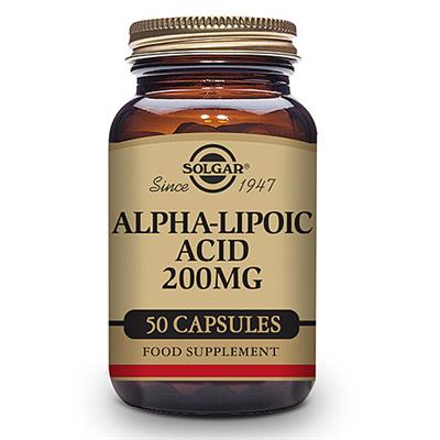 Acido Alfa Lipoico 200mg 50caps SOLGAR