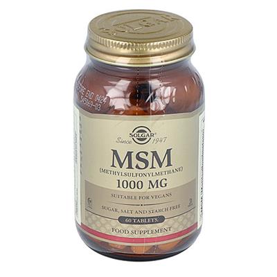 Msm 1000mg 60comp SOLGAR
