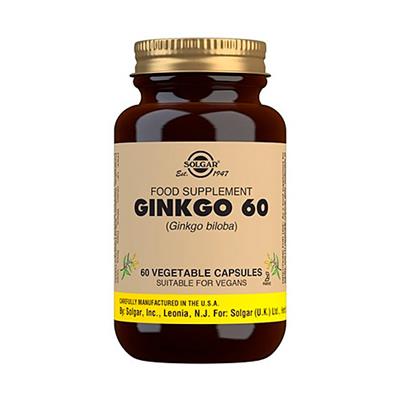 Ginkgo 60 60caps SOLGAR