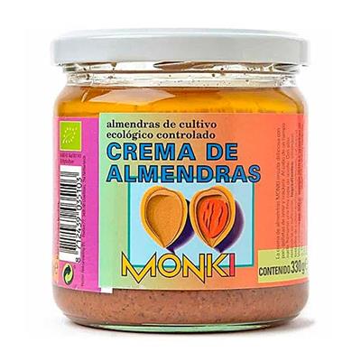 Crema de almendra BIO 330g MONKI