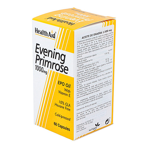 Aceite de onagra 1.000mg 60caps HEALTHAID