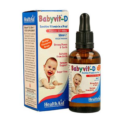 Babyvit®-D gotas 50ml HEALTHAID