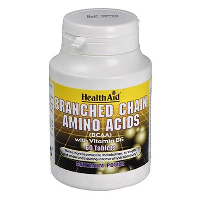 BCAA (Aminoácidos ramificados) 60comp HEALTHAID