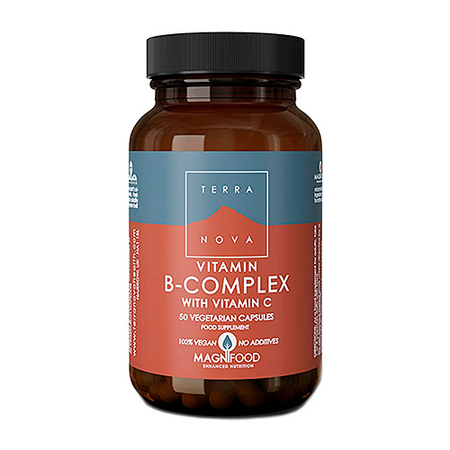 B-Complex con Vitamina C 50caps TERRANOVA