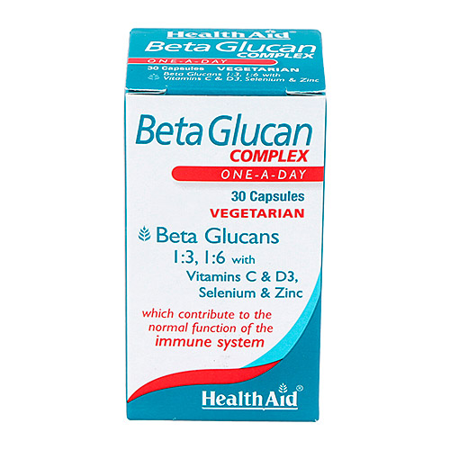 BetaGlucan complex 30caps HEALTHAID
