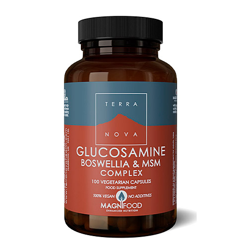 Glucosamina, Boswelia y MSM complex 100caps TERRANOVA