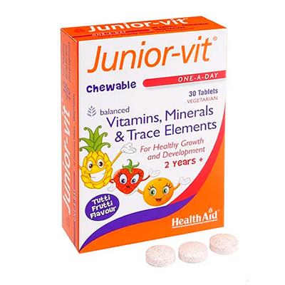 Junior-vit 30comp HEALTHAID