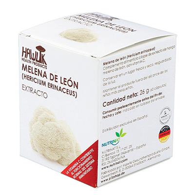 Melena de león (Hericium erinaceus) Extracto puro 60caps HAWLIK