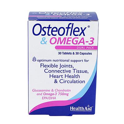 Osteoflex+ Omega-3 30comp+30caps HEALTHAID