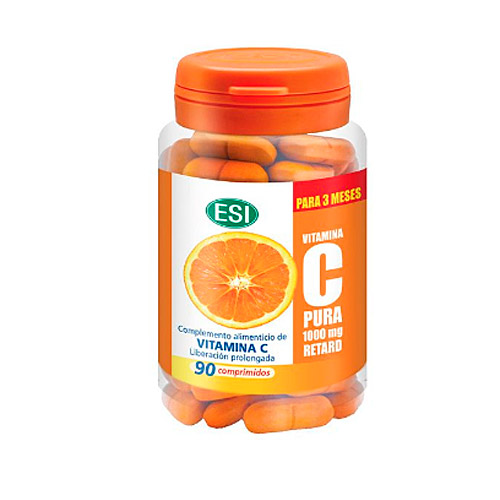 Vitamina C pura 1.000mg retard 90comp ESI