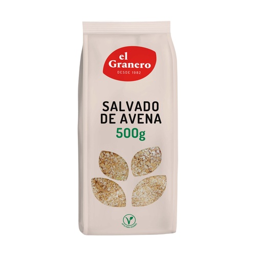 Salvado de avena BIO 500g EL GRANERO INTEGRAL