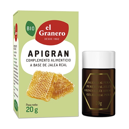 Apigran jalea real BIO 20g EL GRANERO INTEGRAL