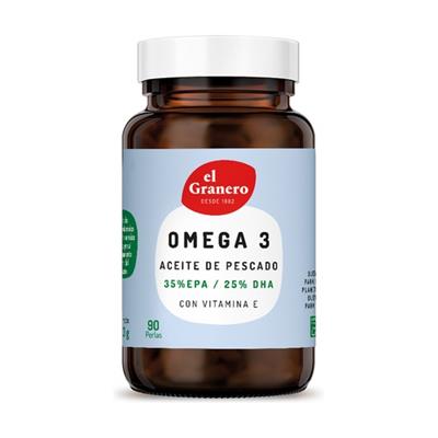 Omegran 3 plus 90 perlas 703mg EL GRANERO INTEGRAL