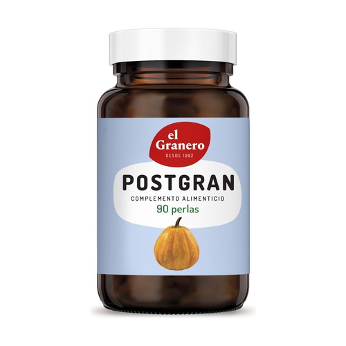 Prostgran (semillas de calabaza) 90 perlas 705mg EL GRANERO INTEGRAL