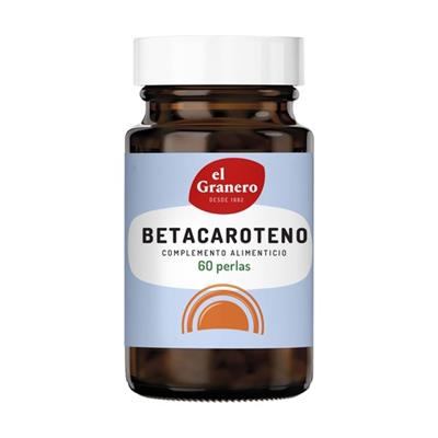 Betacaroteno 60 perlas 330mg EL GRANERO INTEGRAL