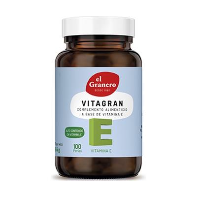 Vitagran E (Vitamina E) 100 perlas 580mg EL GRANERO INTEGRAL
