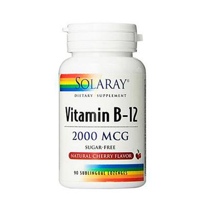 Vit B12 2000mcg 90comp sublinguales SOLARAY