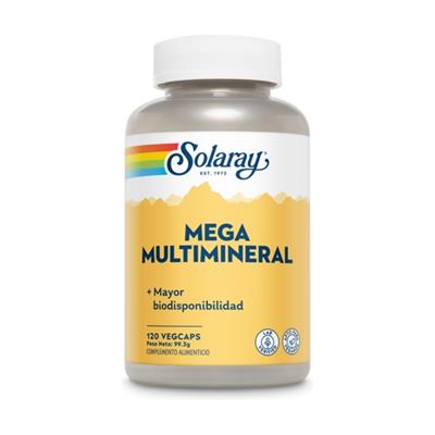 Mega multi mineral 120caps SOLARAY